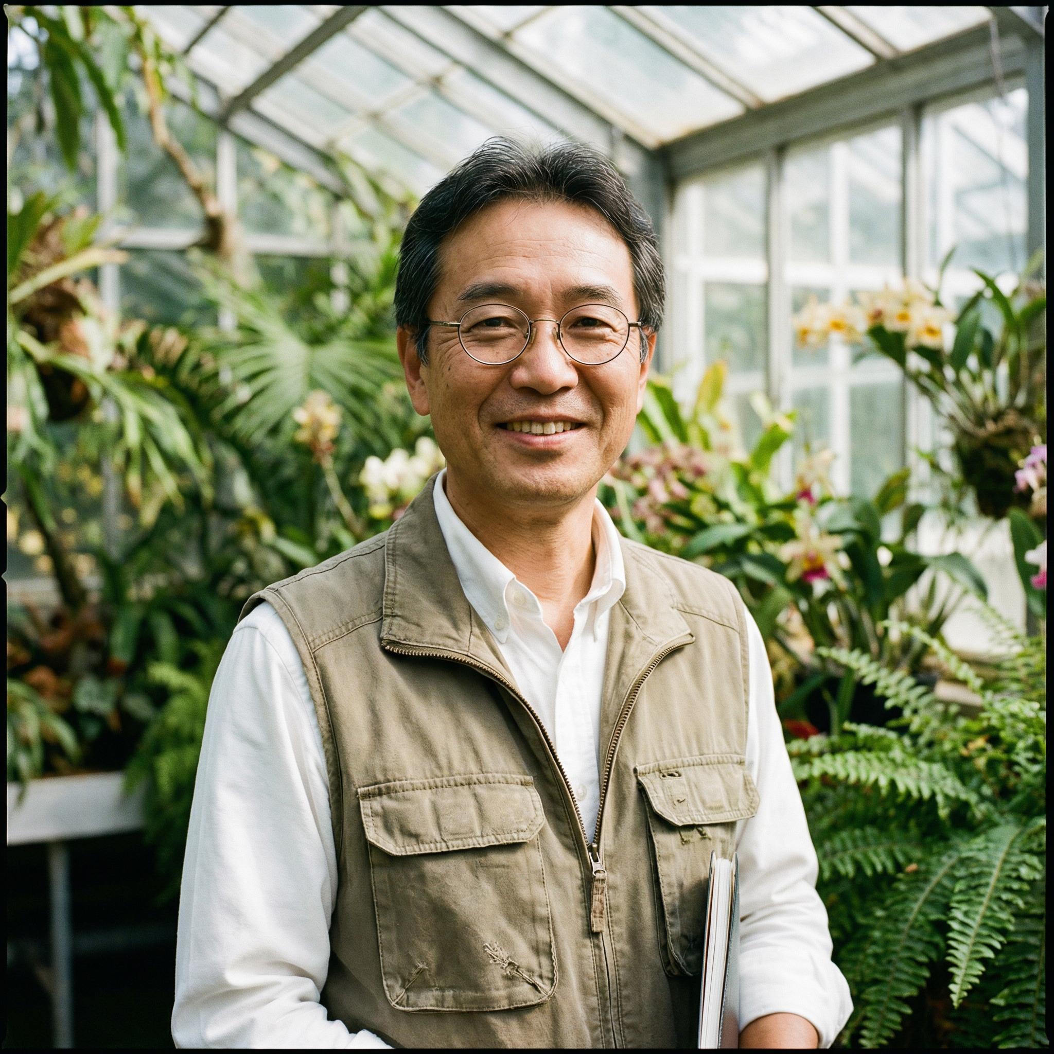 溏心植物专家陈建国