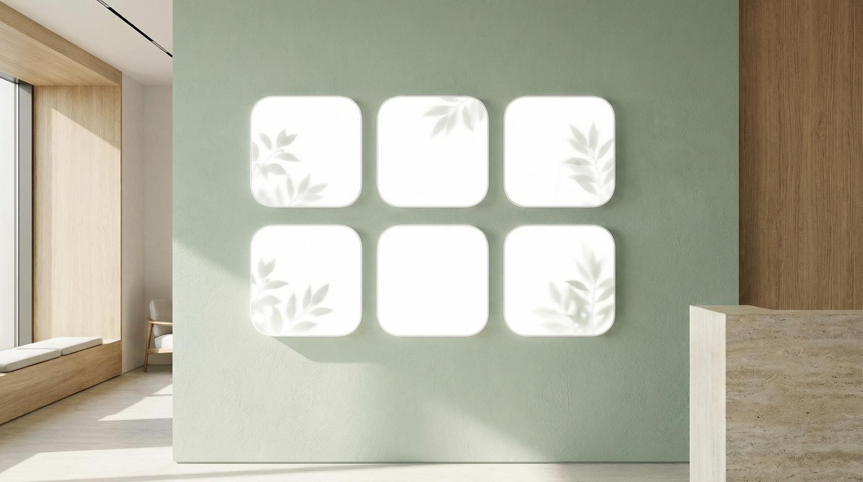 溏心合作植物品牌Logo墙
